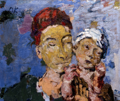 Oskar Kokoschka (1886-1980), Mutter und Kind [Mère et enfant], 1921, huile sur
toile. Musée Jenisch Vevey © Fondation Oskar Kokoschka 2022, ProLitteris, Zurich
© Photographie Fondation Oskar Kokoschka