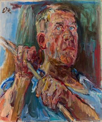 Oskar Kokoschka (1886-1980), Selbstbildnis (Fiesole), 1948, huile sur toile.
Musée Jenisch Vevey © Fondation Oskar Kokoschka 2022, ProLitteris, Zurich ©
Photographie Fondation Oskar Kokoschka