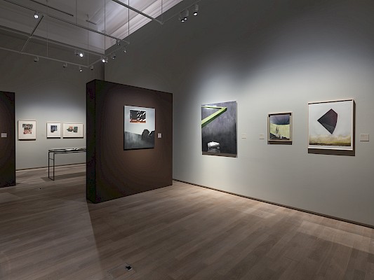 Vue de l’exposition Jean Lecoultre - L’oeil à vif. Photo Julien Gremaud