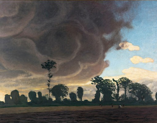 Félix Vallotton, Le grand nuage, Honfleur